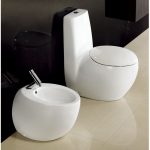 Modern One-Piece Toilet