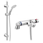 Shower Mixer + Telephone Shower + Shower Riser