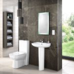 Complete Close Couple Toilet Set
