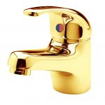 Gold Plated Basin Mixer